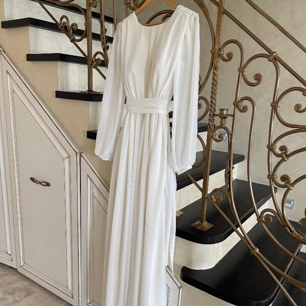 Custom wedding dress